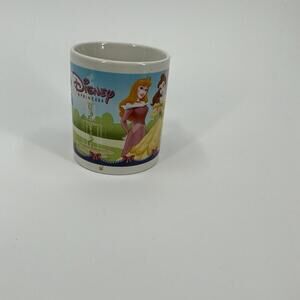Vintage Disney Princess Coffee Cup Mug Belle Cinderella Aurora Snow White